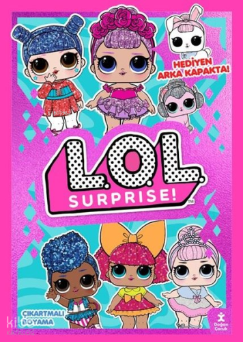 Lol Surprise! Parti Zamanı Çıkartmalı Boyama Kitabı | Kolektif | Doğan
