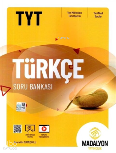 Madalyon Yayınları TYT Türkçe Soru Bankası | Kolektif | Madalyon Yayın