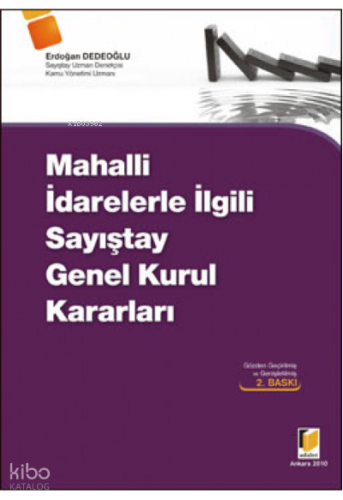 Mahalli İdarelerle İlgili Sayıştay Genel Kurul Kararları