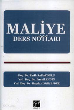 Maliye Ders Notları