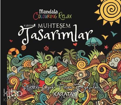 Mandala Clouring Relax Muhteşem Tasarımlar