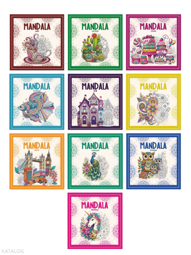 Mandala Seti (10 Kitap) | Kolektif | Vivago Art