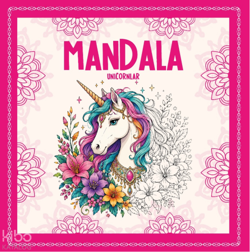 Mandala - Unicornlar | Kolektif | Vivago Art