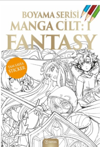 Manga Boyama Cilt I: Fantasy