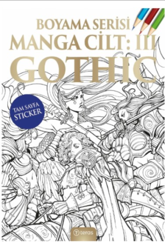 Manga Boyama Cilt III: Gothic