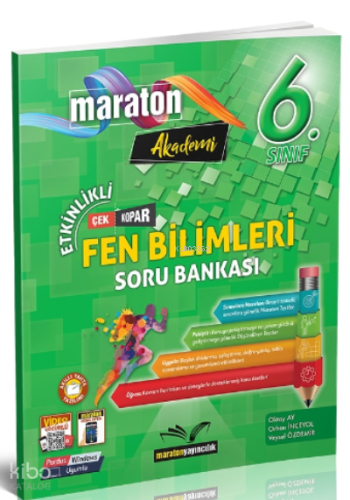 Maraton Akademi 6.Sınıf Etkinlikli Fen Bilimleri Soru Bankası