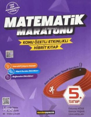 Maraton Yayıncılık 5. Sınıf Matematik Maratonu (Konu Özetli) | Kolekti