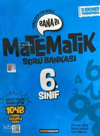 Maraton Yayıncılık 6. Sınıf Bana Bi Matematik Soru Bankası