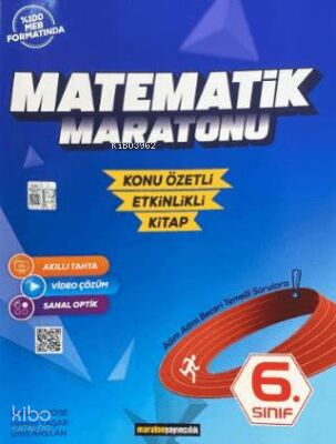 Maraton Yayıncılık 6. Sınıf Matematik Maratonu (Konu Özetli)