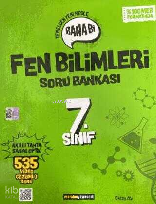Maraton Yayıncılık 7. Sınıf  Bana Bi Fen Bİlimleri Soru Bankası
