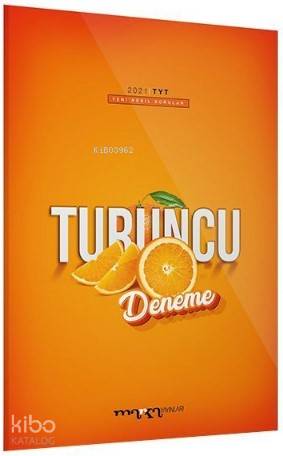 Marka 2021 YKS TYT Turuncu Deneme Marka Yayınları