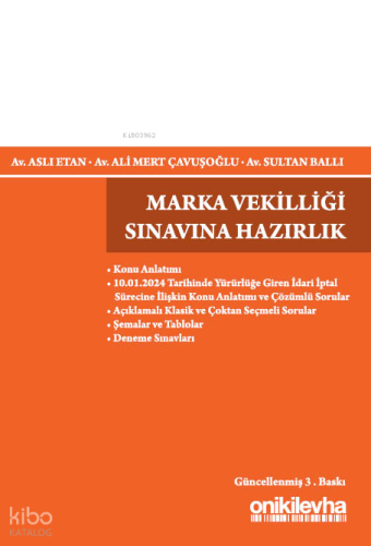 Marka Vekilliği Sınavına Hazırlık | Sultan Ballı | On İki Levha Yayınc