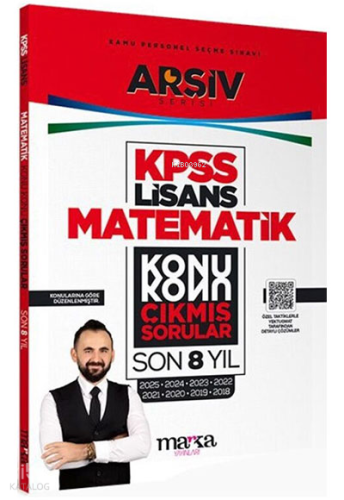 Marka Yayınları KPSS Lisans Matematik Konu 8 Yıl Çıkmış Sorular | Kole