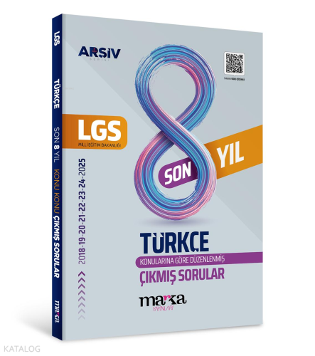 Marka Yayınları LGS Türkçe Konu Konu Çıkmış Sorular Son 8 Yıl | Kolekt