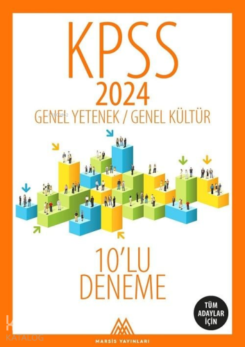 Marsis Yayınları 2024 KPSS Genel Yetenek Genel Kültür 10 Deneme