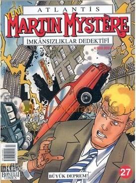 Martin Mystere İmkansılıklar Dedektifi Büyük Deprem! Sayı: 27