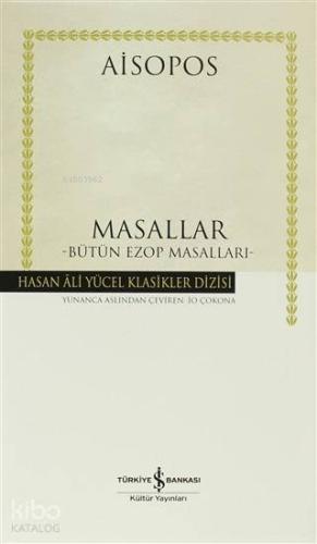 Masallar - Bütün Ezop Masalları (Ciltli)