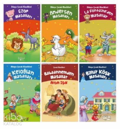 Masallar Seti (6 Kitap) | Kolektif | Koloni Çocuk