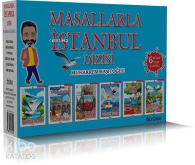 Masallarla İstanbul Dizisi (6 Kitap Kutulu - Her Bir Kitap İçin 20 Sorulu Test Kitabı İlaveli)