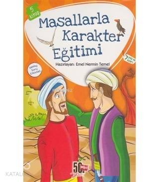 Masallarla Karakter Eğitimi (5 Kitap Kutulu) | Emel Nermin Temel | Nes