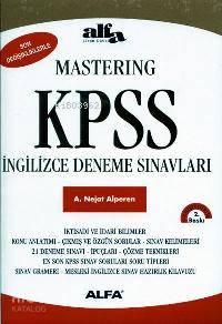Mastering KPSS İngilizce Deneme Sınavları | A. Nejat Alperen | Alfa Ba