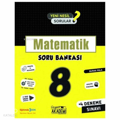 Matematik - Soru Bankası | Kolektif | Üçgen Yayıncılık