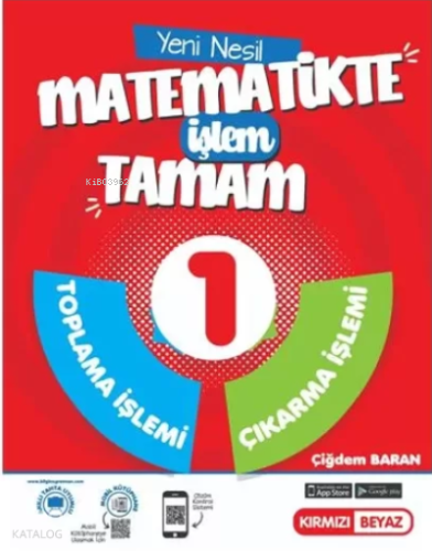 Matematikte İşlem Tamam-2023 | Kolektif | Kırmızı Beyaz Yayınları