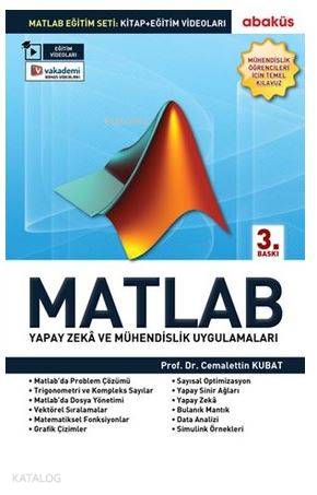 Matlab Eğitim Seti; Yapay Zeka ve Mühendislik Uygulamaları