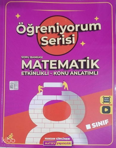 Matsev 8.Sınıf LGS Öğreniyorum Serisi Matematik