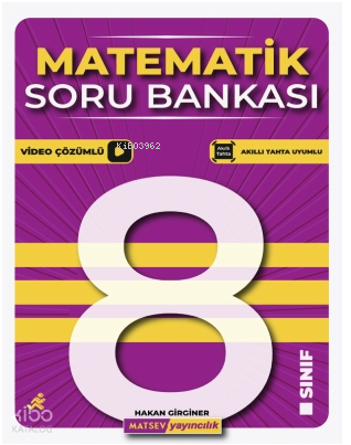 Matsev Yayıncılık  8. Sınıf Matematik Soru Bankası