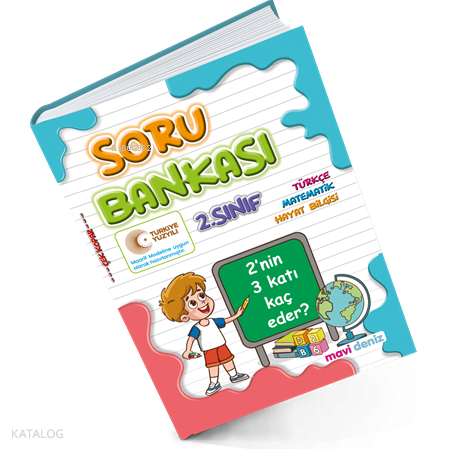 Mavi Deniz 2. Sınıf Tüm Dersler Soru Bankası