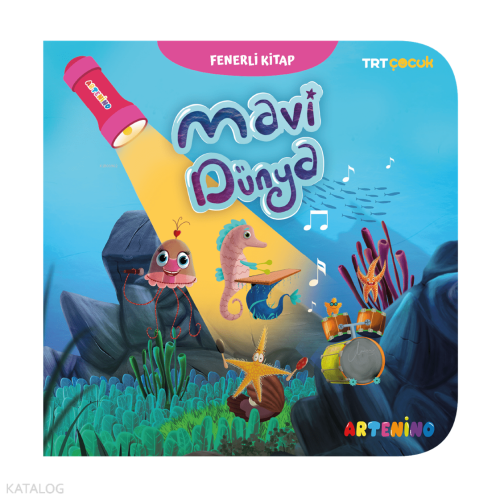 Mavi Dünya - Trt Çocuk Fenerli Ara-Bul Hikaye Kitabı