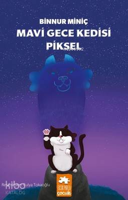 Mavi Gece Kedisi Piksel