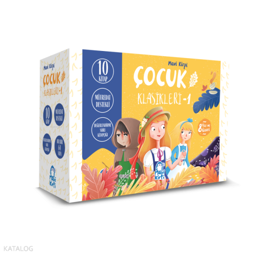 Mavi Kirpi Çocuk Klasikleri 1 Set (10 Kitap) | Kolektif | Mavi Kirpi Y