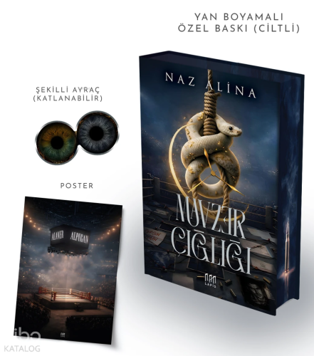 Mavzer Çığlığı - 1 (Ciltli - Yan Boyamalı) | Naz Alina | Lapis Yayıncı