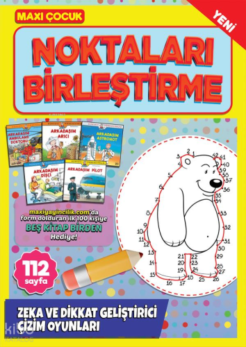 Maxi Çocuk Noktaları Birleştirme 7 | Bertan Kodamanoğlu | Maxi Yayıncı