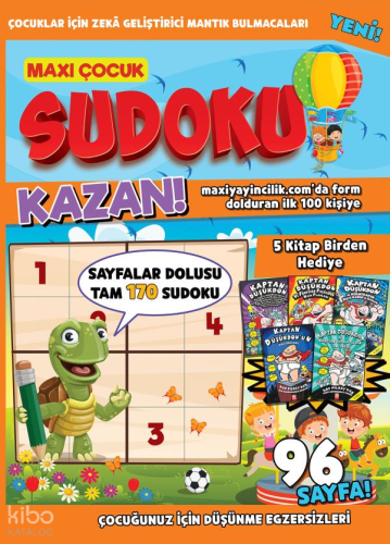 Maxi Çocuk Sudoku 10 | Kolektif | Maxi Çocuk