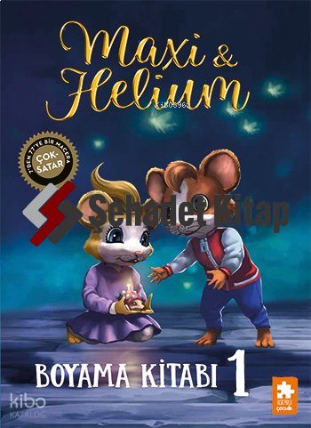 Maxi & Helium - Boyama Kitabı 1