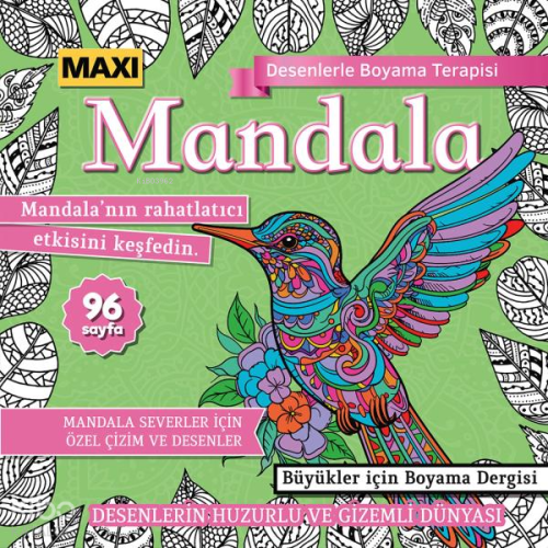 Maxi Mandala Desenlerle Boyama Terapisi 13 | Kolektif | Maxi Yayıncılı