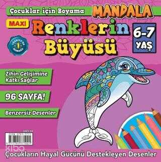 Maxi Renklerin Büyüsü Çocuklar İçin Boyama 6 | İlhan Arlı | Maxi Yayın