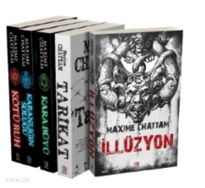 Maxime Chattam Seti (5 kitap)