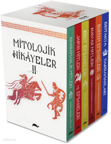 Maya Mitolojik Hikâyeler Seti 2 – Özel Kutulu 6 Kitap Takım