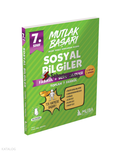 MB 7.Sınıf Sosyal Bilgiler Fasikül + Soru Bankası | Kolektif | Muba Ya