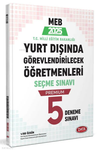 MEB Yurt Dışında Görevlendirilecek Öğretmenleri Seçme Sınavı Premium 5