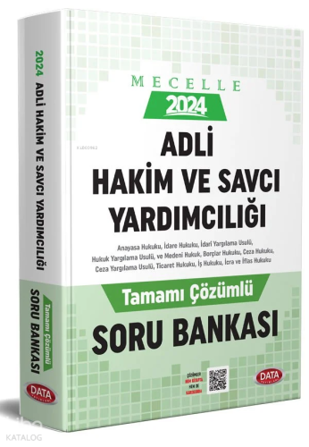 Mecelle Adli Hakim ve Savcı Yardımcılığı Tamamı Çözümlü Soru Bankası |