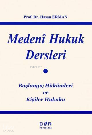 Medeni Hukuk Dersleri