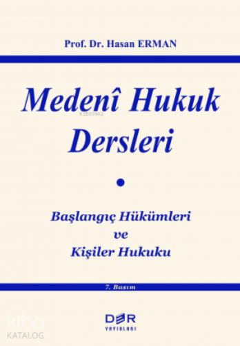 Medeni Hukuk Dersleri