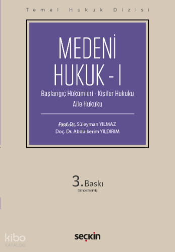 Medeni Hukuk – I (THD)