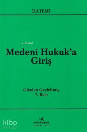 Medeni Hukuka Giriş
