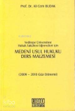Medeni Usul Hukuku Ders Malzemesi | Ali Cem Budak | On İki Levha Yayın